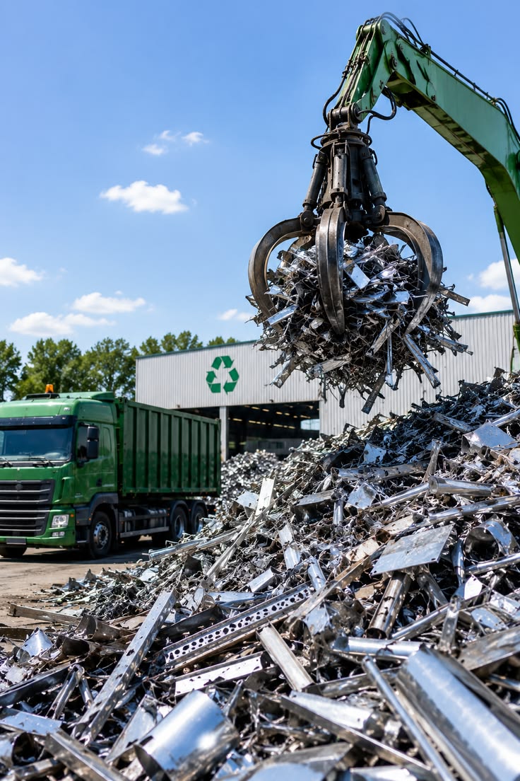 Metal recycling facility